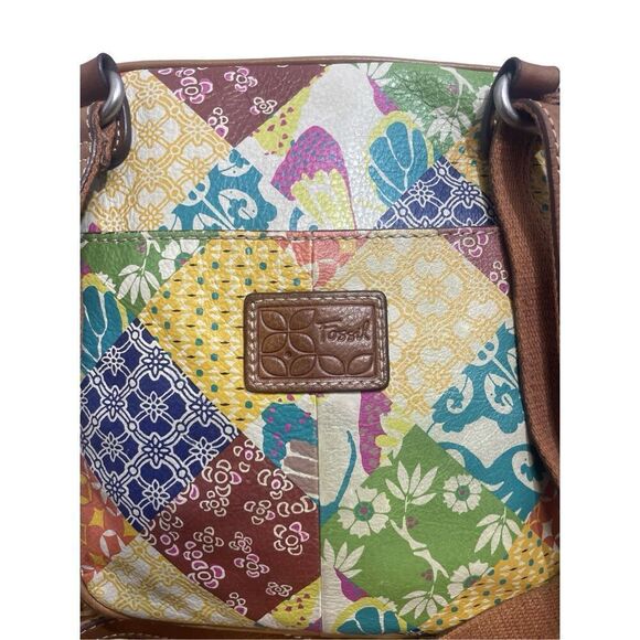 Fossil Vintage Crosstown Patchwork Crossbody - Picture 5 of 9